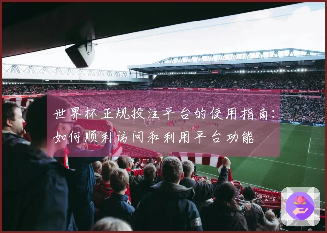 世界杯正规投注平台的使用指南：如何顺利访问和利用平台功能